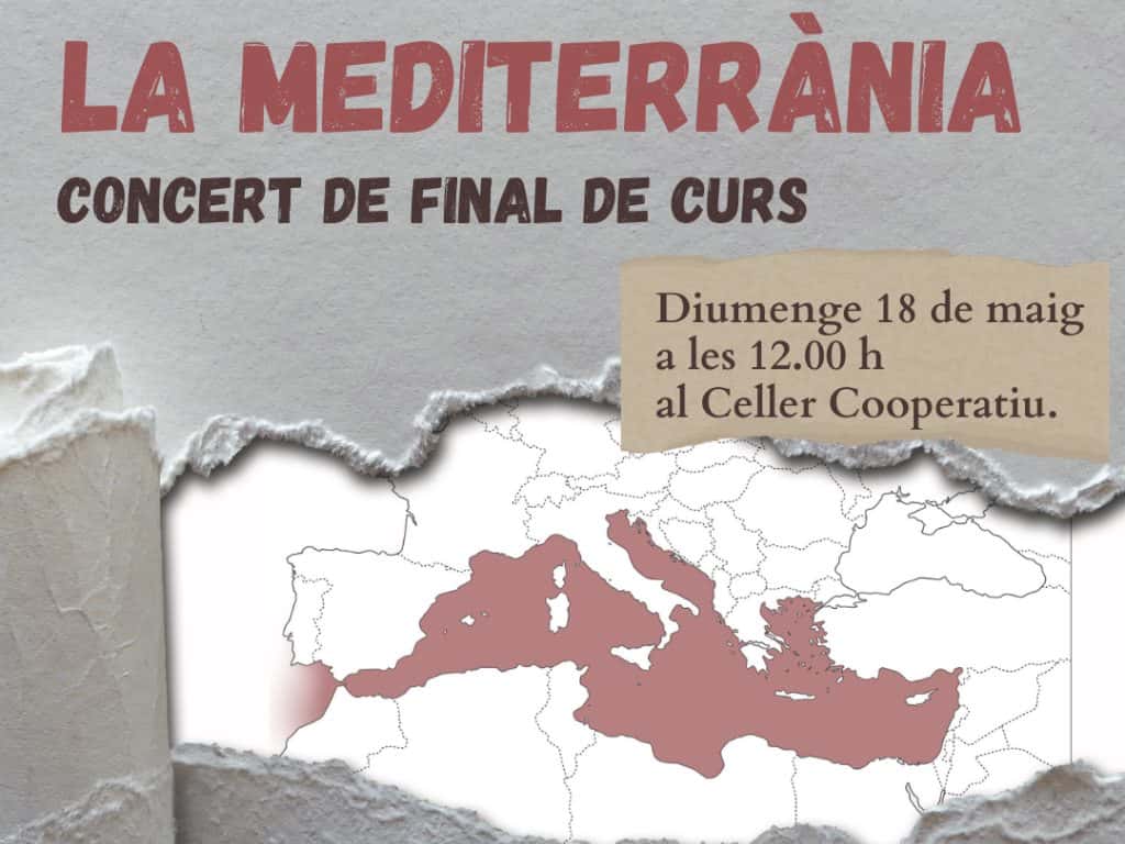 "La Mediterrània". Concert de final de curs de l'EMTSC