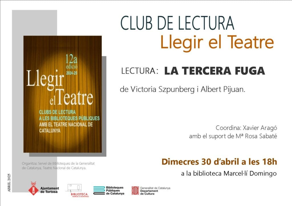 Club De Lectura – Llegir Teatre