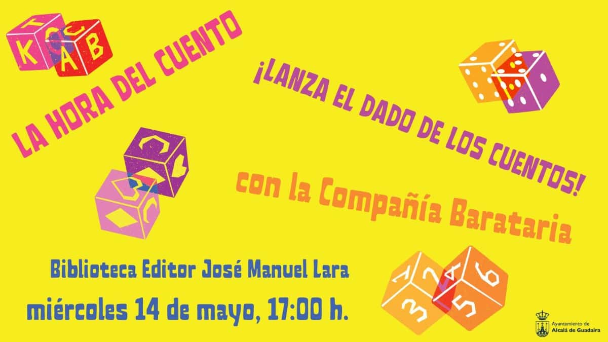 La Hora del Cuento: ¡Lanza el dado de los cuentos!