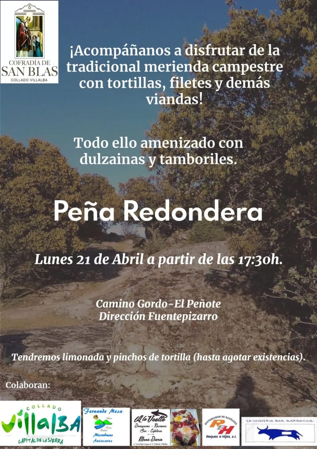 Merienda de la Peña Redondera
