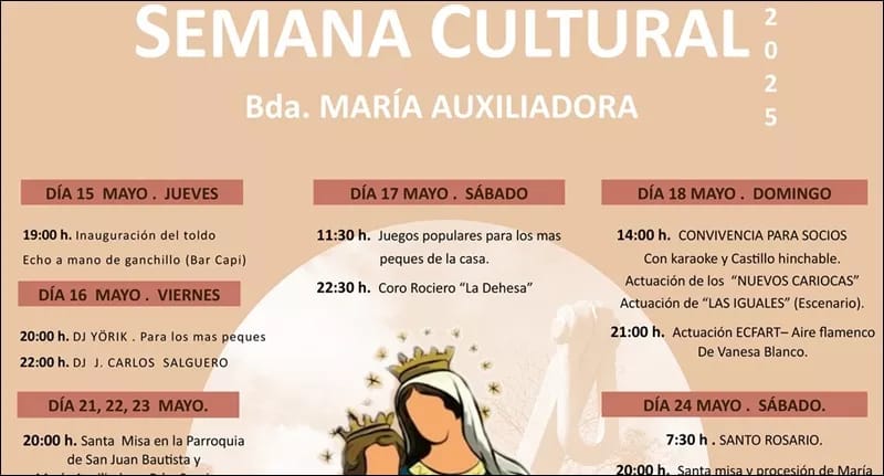 Semana Cultural María Auxiliadora