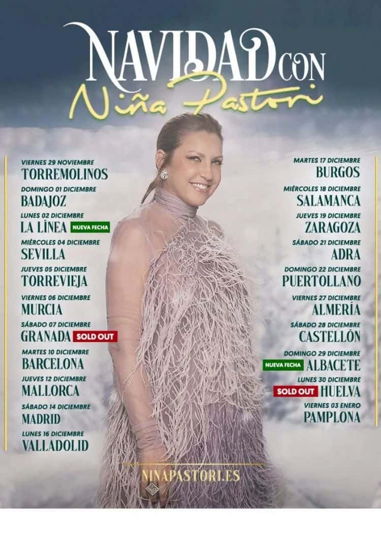 Navidad con Niña Pastori en Huelva