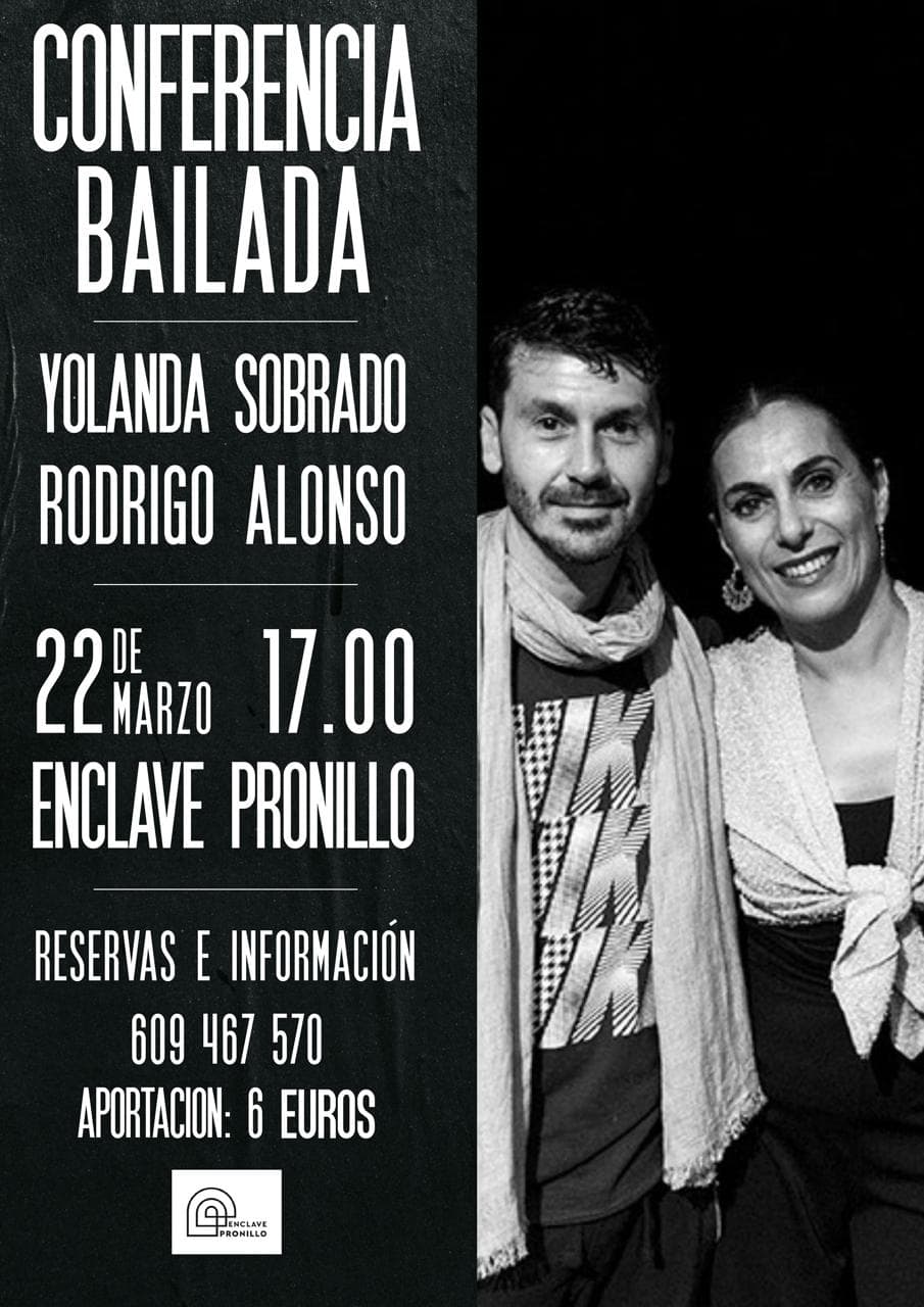 Conferencia bailada de Yolanda Sobrado y Rodrigo Alonso