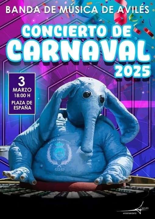 Concierto de Carnaval 2025 (Banda de Música de Avilés)