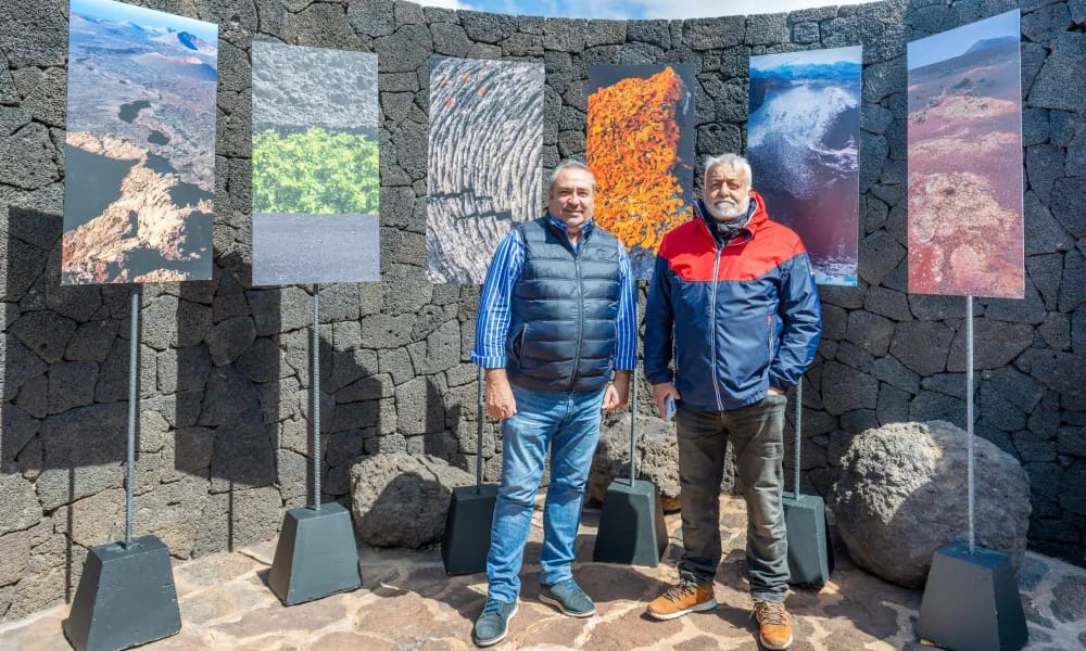 Exposición fotográfica Timanfaya, arte creado por el volcán