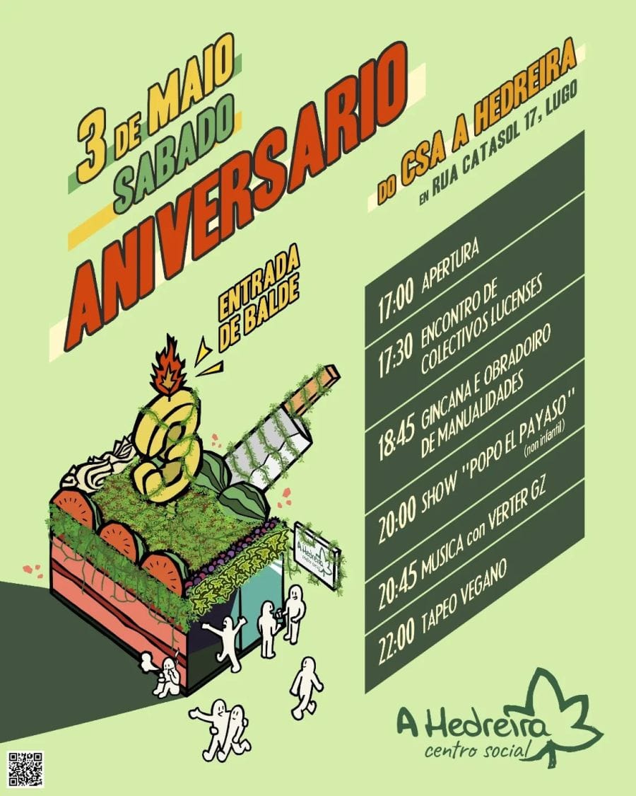 III aniversario da Hedreira