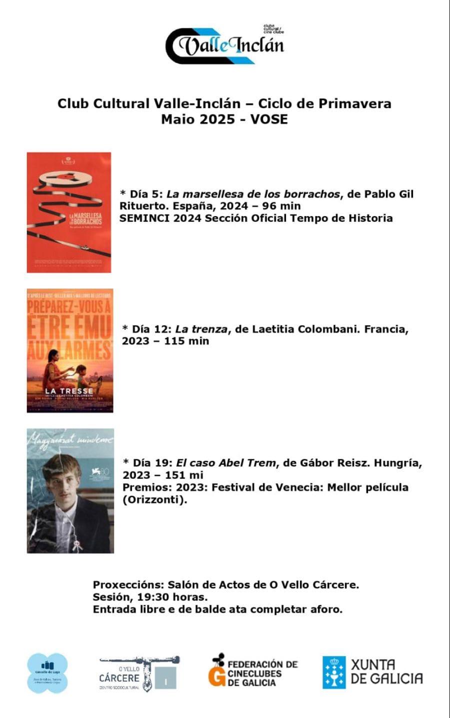 La Marsellesa de los borrachos | Cine: Ciclo de Primavera