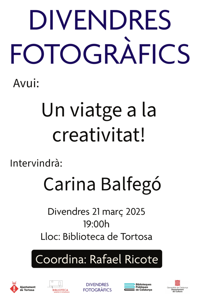 Taller d'iniciació a la fotografia