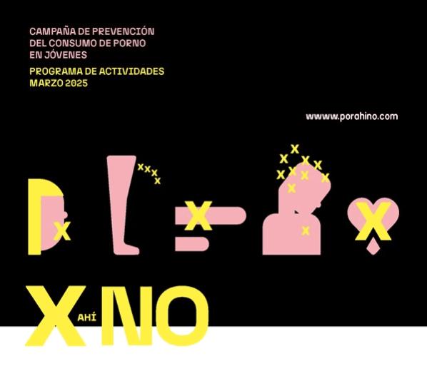Campaña de prevención del consumo de porno en jóvenes