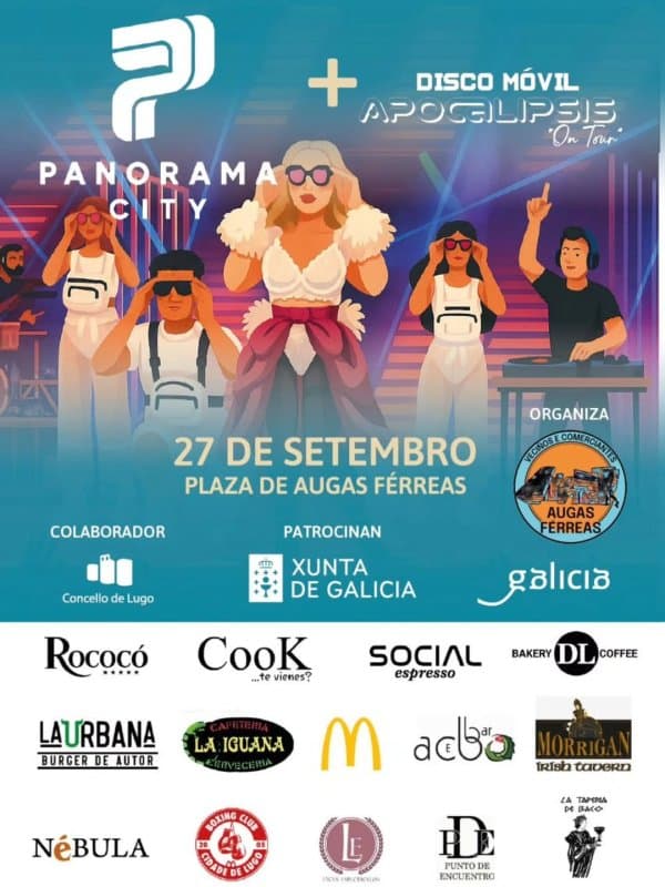 Fiesta en Plaza de Augas Férreas