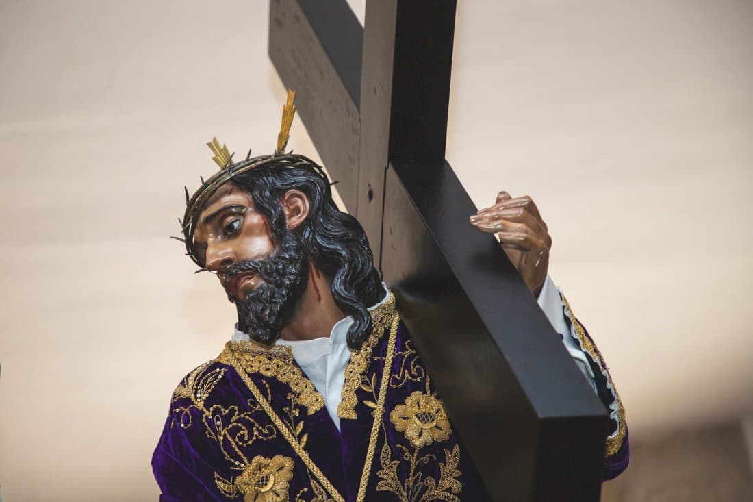 Solemne Función Religiosa en honor de Jesús Caído