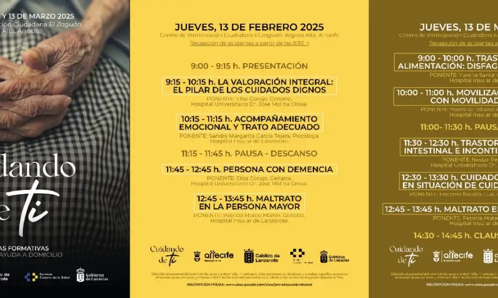 II Jornada Formativa «Cuidando de ti»