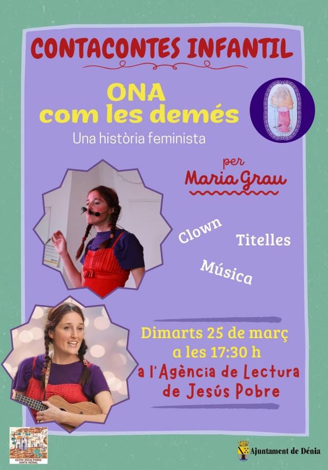 Cuenta cuentos en la Biblio de Jesús Pobre