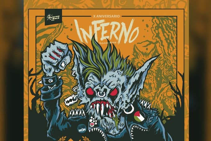 Concierto X Aniversario Inferno Rock Bar: Segismundo Toxicómano, Moscow Death Brigade y Demenzia Sozial