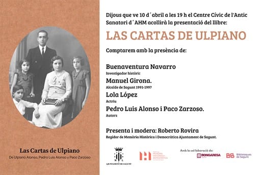 Presentaci贸n del texto teatral 'Las cartas de Ulpiano'