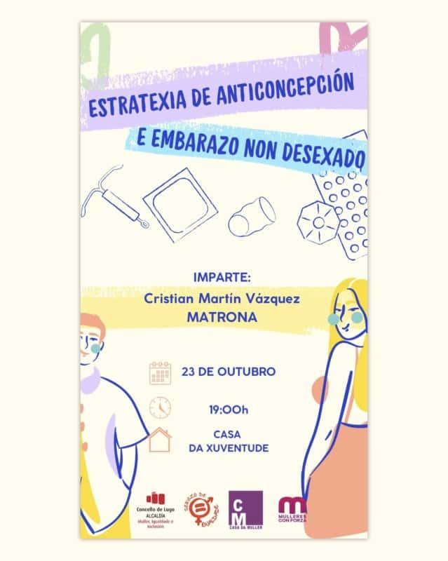 Obradoiro sobre anticoncepción e embarazo non desexado