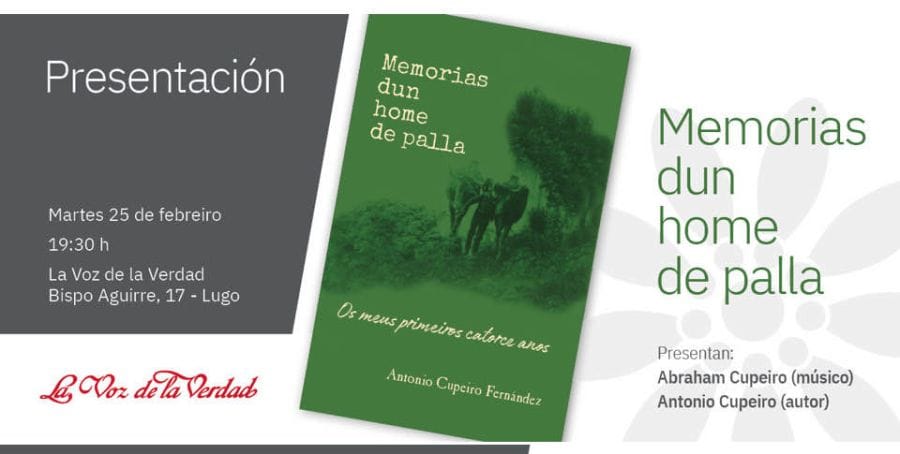 Presentaci贸n | "Memorias dun home de palla" de Antonio Cupeiro