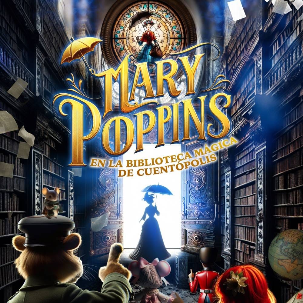 Mary Poppins en la Biblioteca Mágica de Cuentópolis
