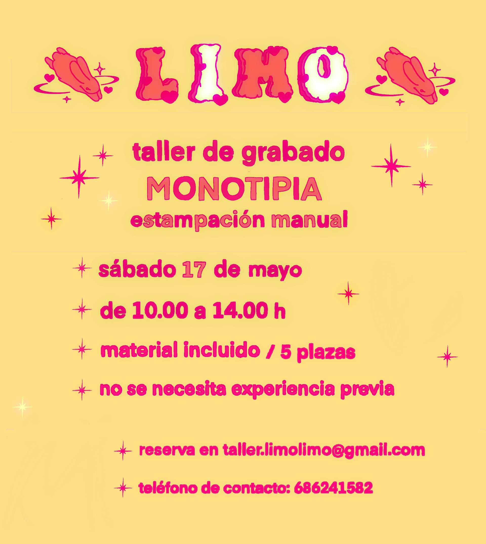 Taller de monotipia y estampación manual