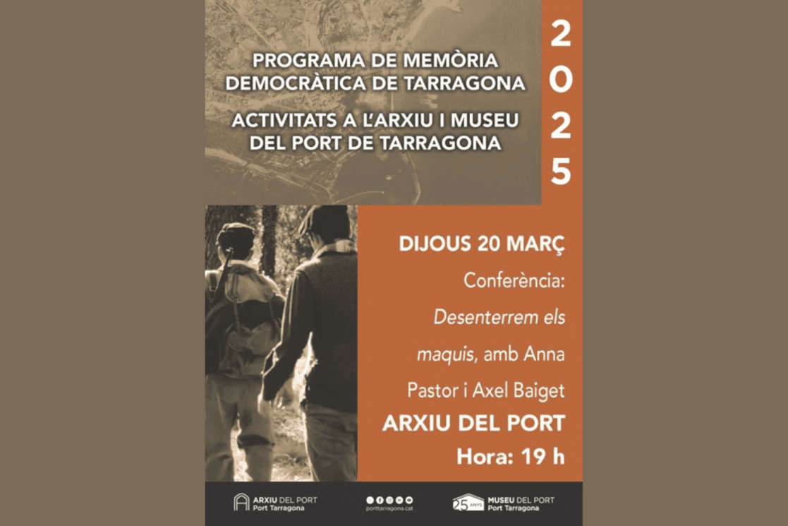 La conferència 'Desenterrem els maquis'