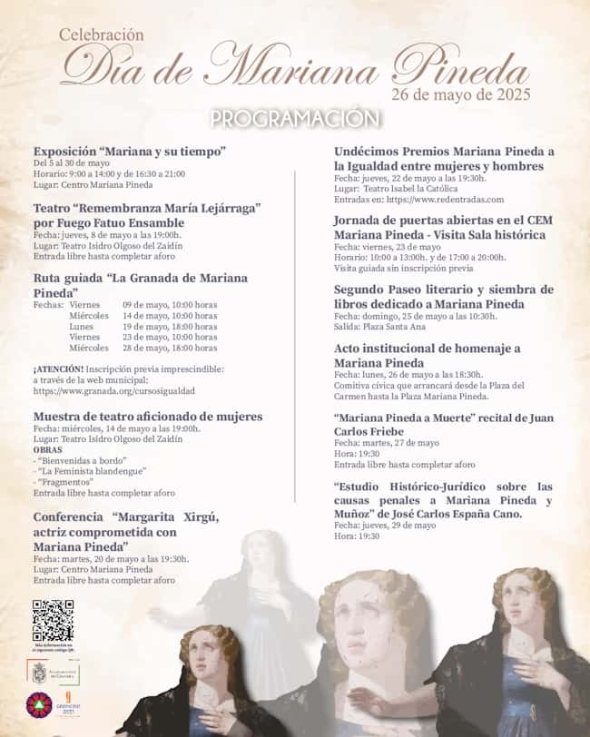 Conferencia: Estudio Histórico-Jurídico sobre las causas penales a Mariana Pineda y Muñoz