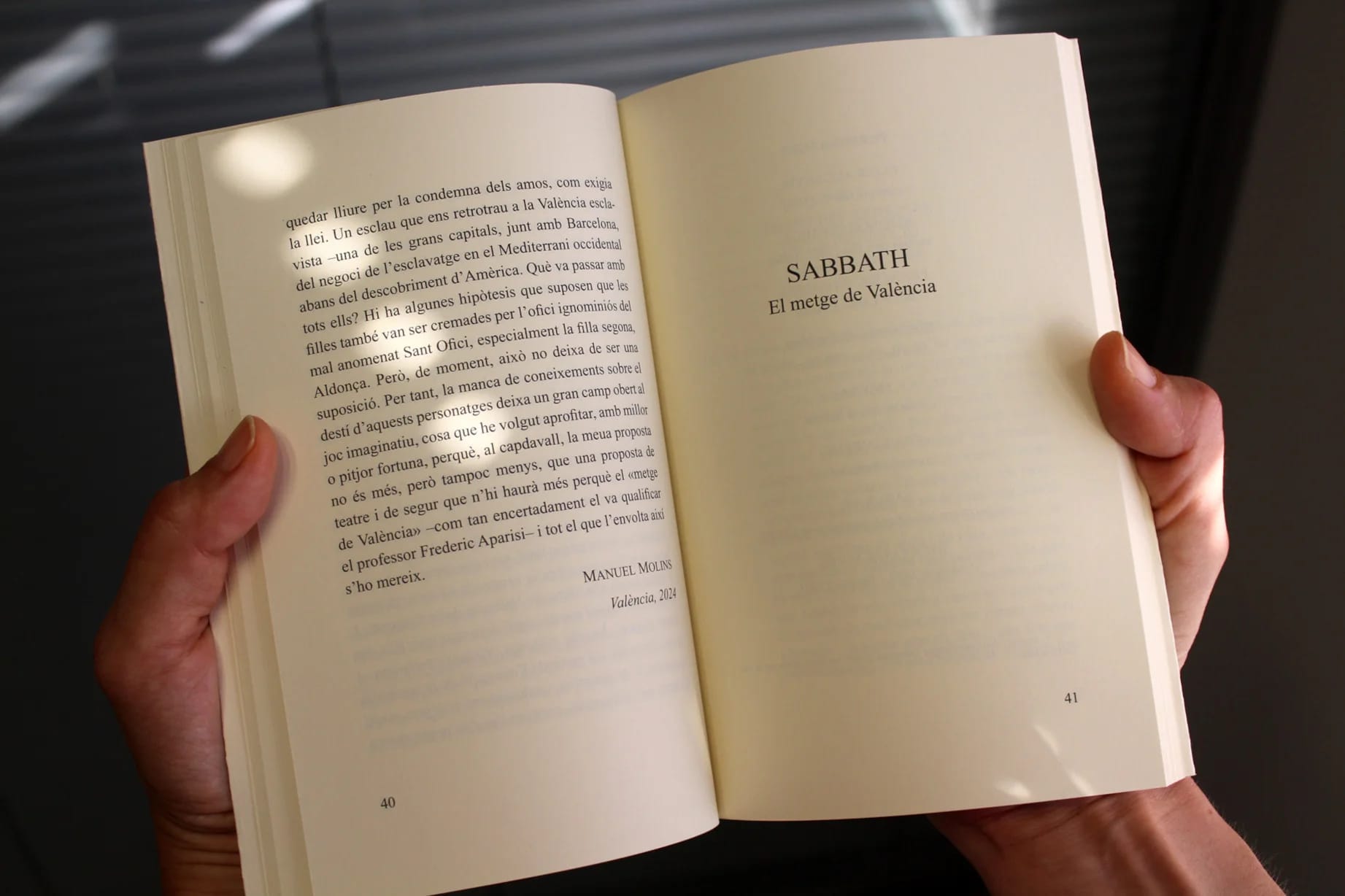 Sabbath. El metge de València