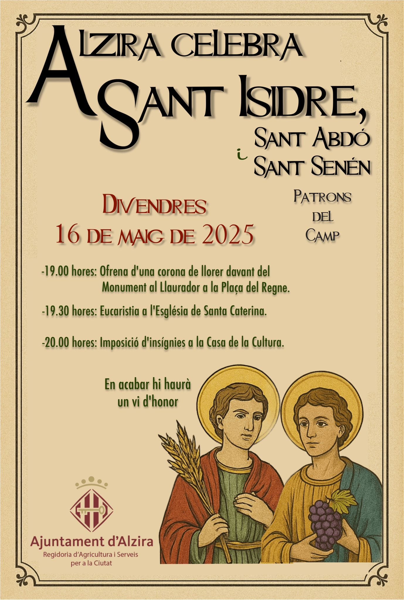 Sant Isidre, Sant Abdó i Sant Senén