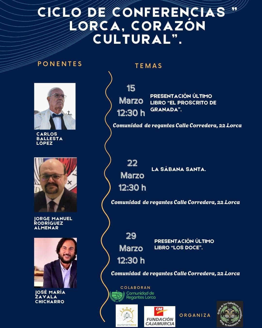 Ciclo de Conferencias "Lorca, Corazón Cultural"