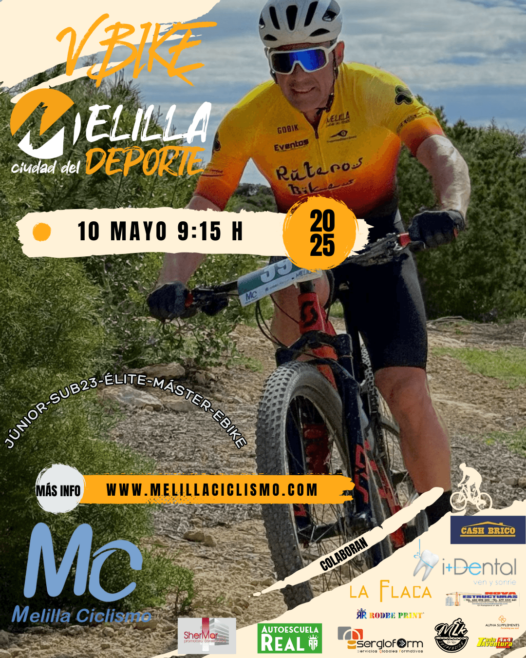 V Bike 'Melilla, Ciudad del Deporte' 2025