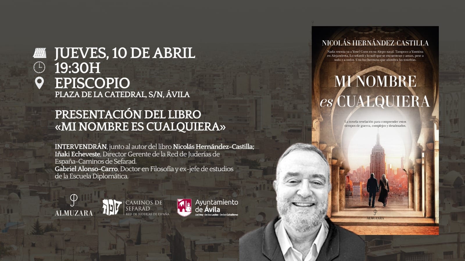 Presentación libro “Mi nombre es cualquiera”