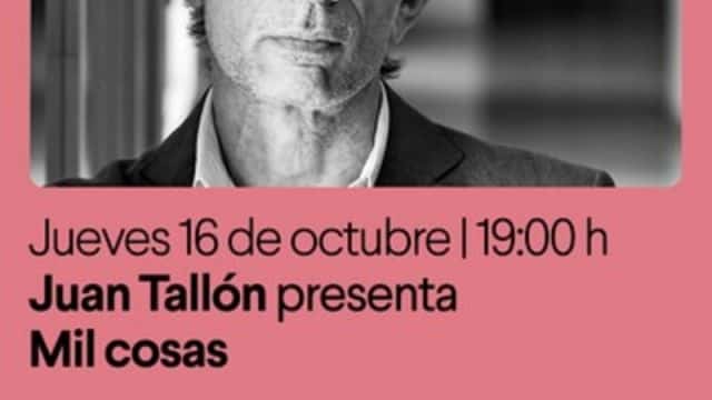 Presentación del libro 'Mil cosas'