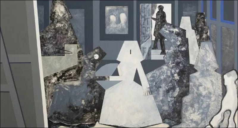 Muestra “Homenajes y Geometría” de Joaquín González, Quino