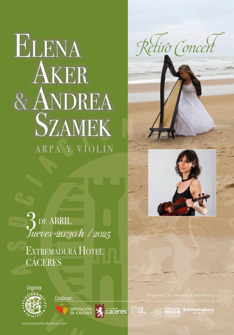 Retiro Concert. Concierto arpa y violin