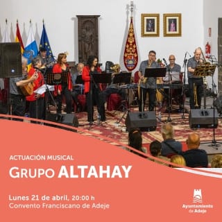 Actuación del grupo musical Altahay