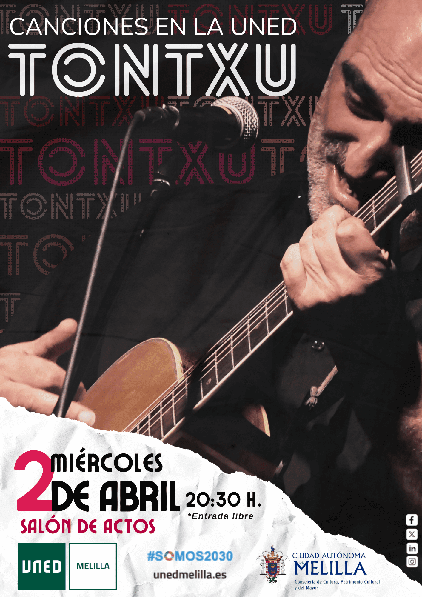 Canciones en la UNED Melilla - TONTXU