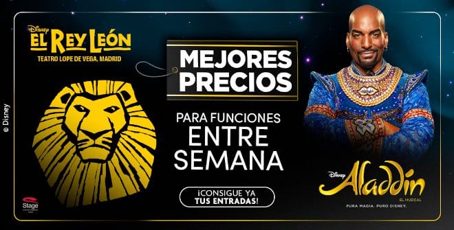 Musicales Disney en Madrid