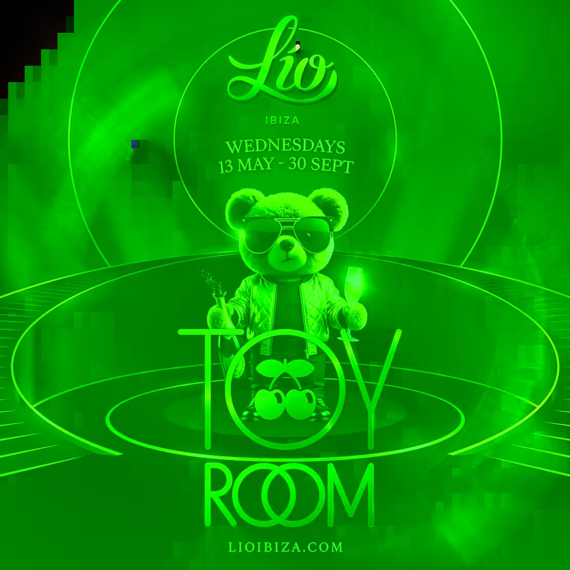 Toy Room en Lío Ibiza