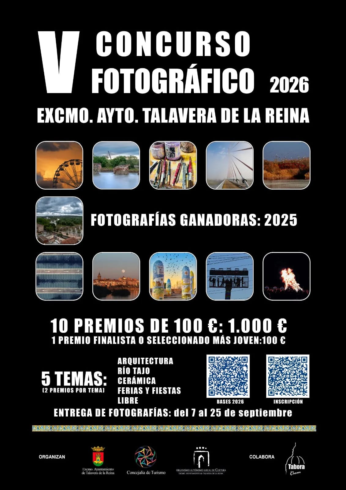 V Concurso Fotográfico de Turismo de Talavera de la Reina 2026