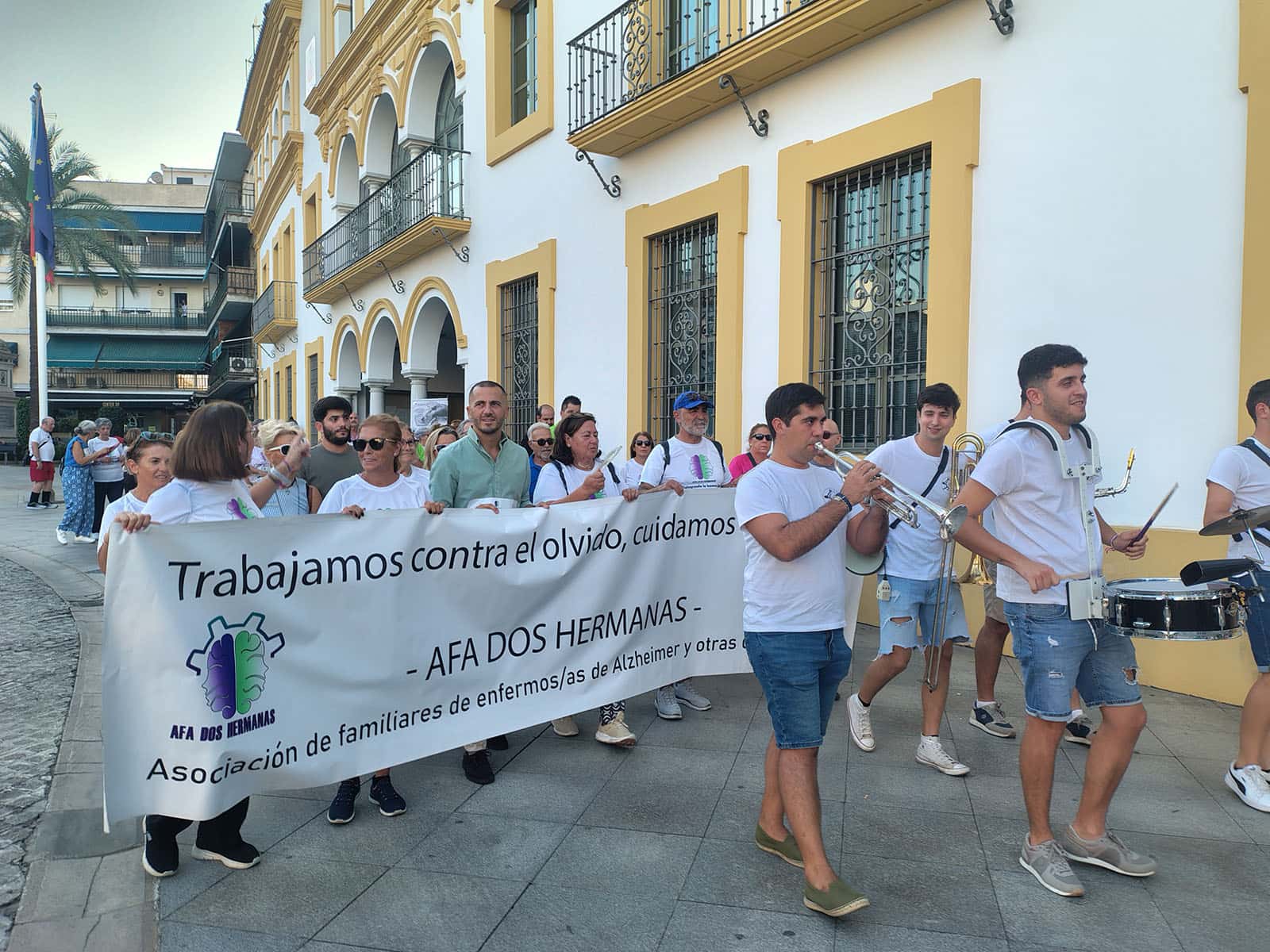 Actos del Día del Alzheimer en AFA Dos Hermanas