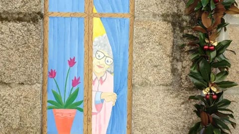 Navidad en el barrio de Ribadavia