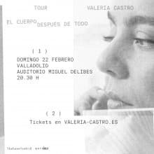 Tour Valeria Castro. El cuerpo después de todo