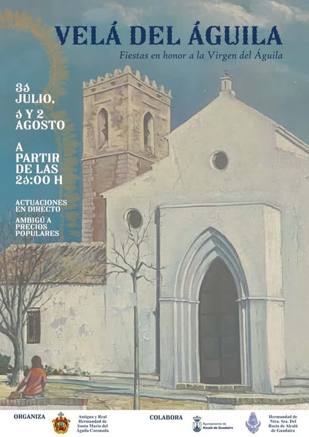 Velá en honor a la patrona de Alcalá
