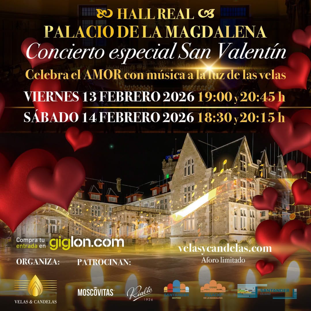 Concierto especial San Valentín a la luz de las velas