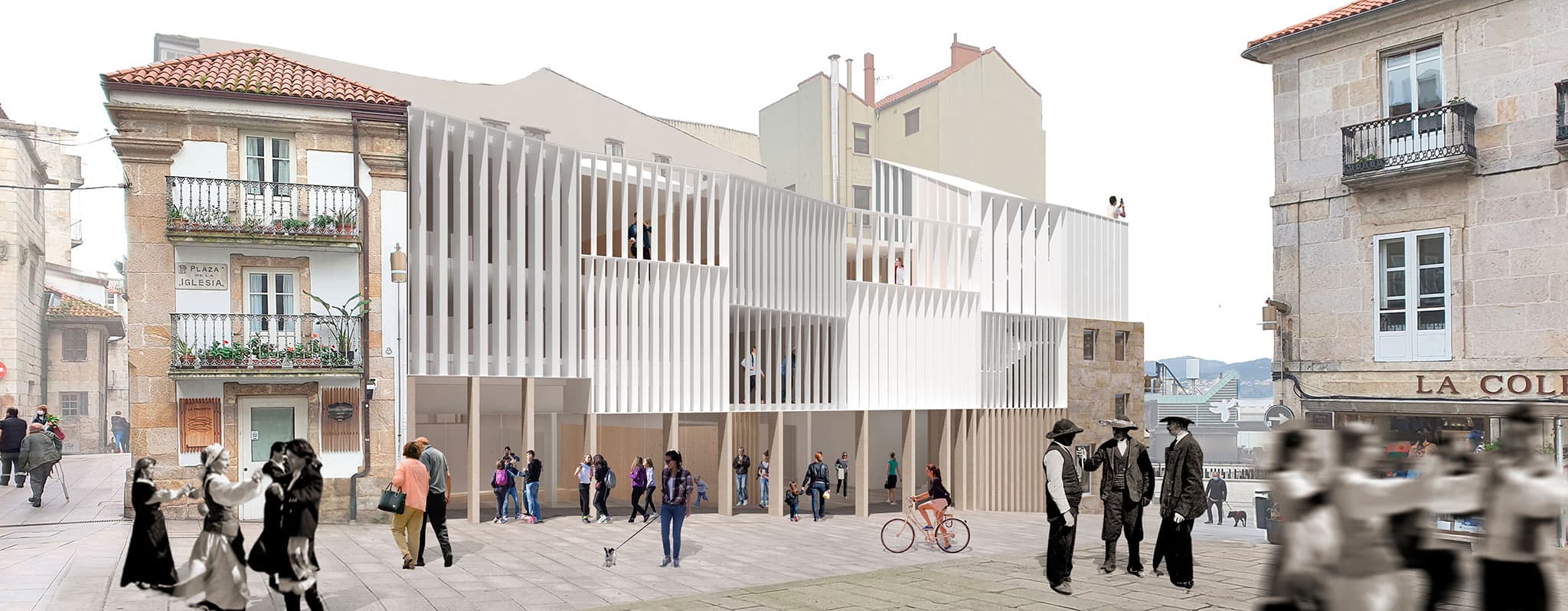 Praza da Igrexa (A Colexiata)