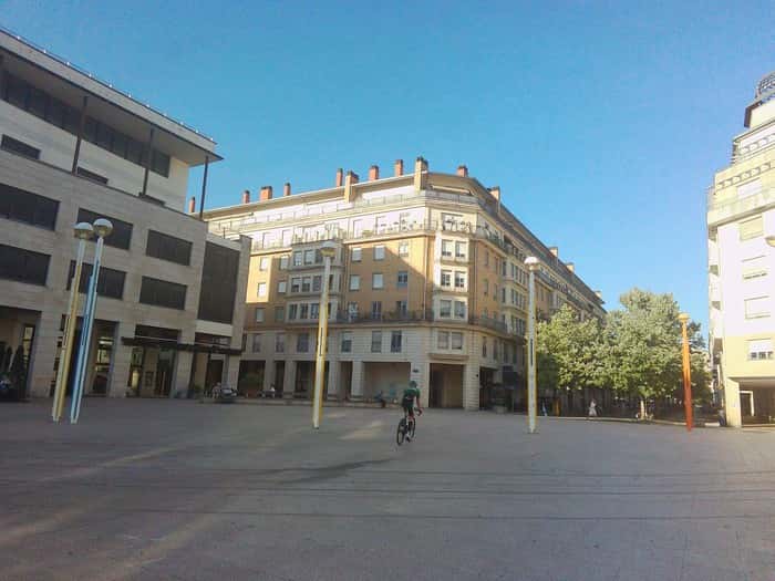 Actuación de la charanga Iraunkorrak en las Fiestas de El Antiguo