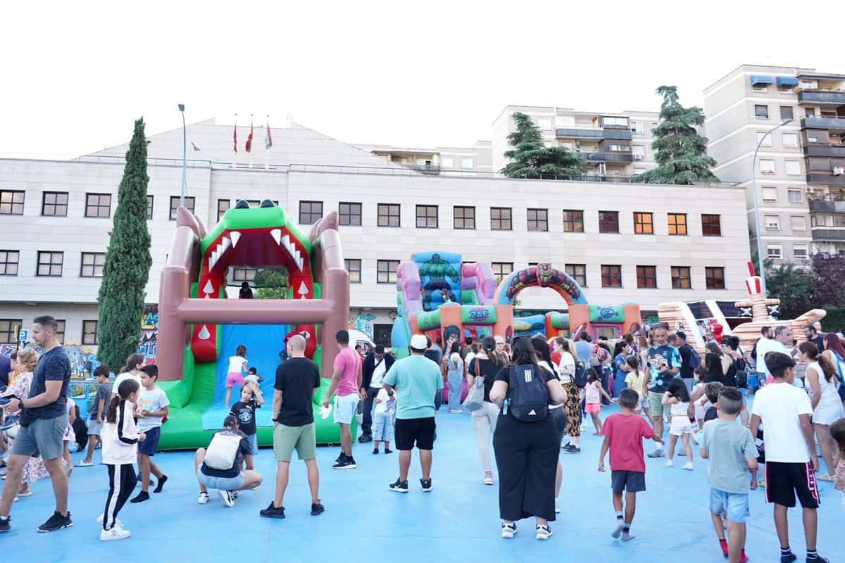 Castillos hinchables en las Fiestas Patronales de Alcorcón 2026