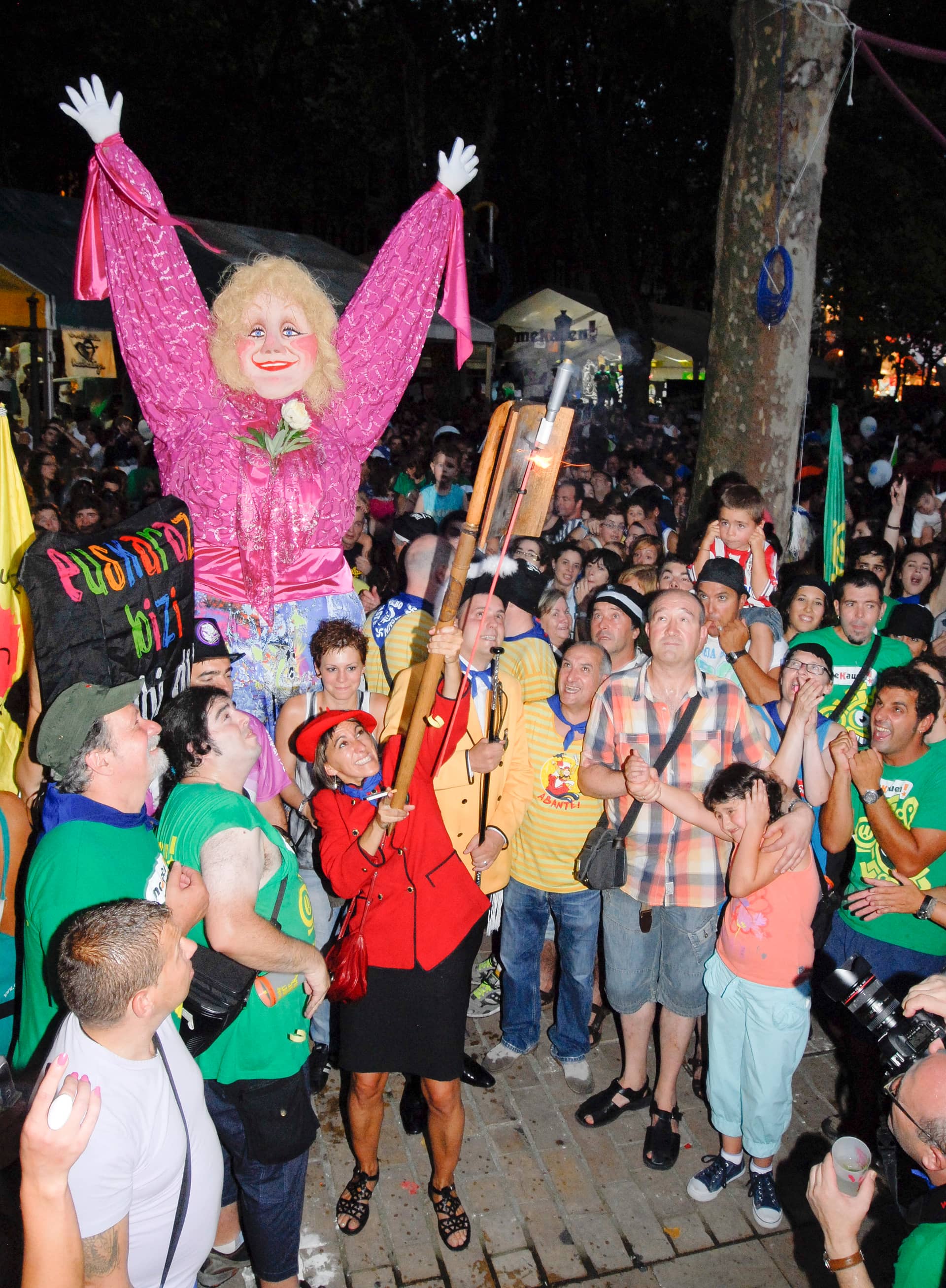 Recinto de txosnas de Deusto