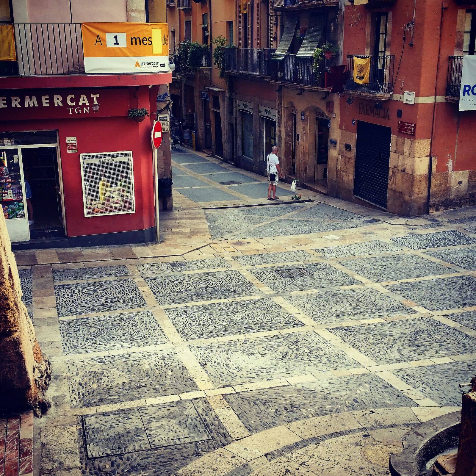 Plaça de les Cols
