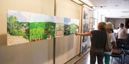 Sala d'exposicions de l'EMD de Valldoreix