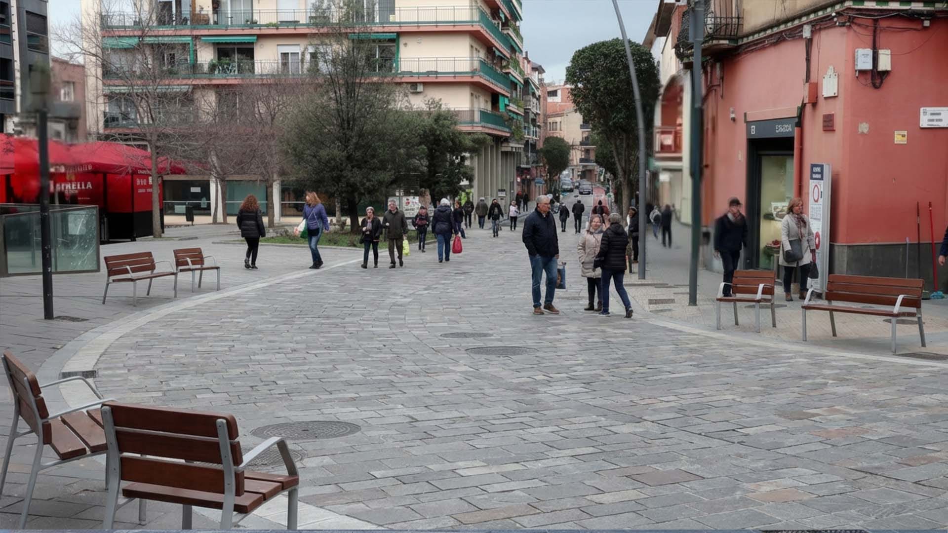 Parada OXFAM INTERMON en Sant Cugat del Vallès